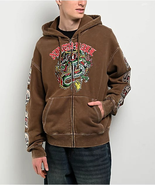 Ninth Hall Brown Hoodie Ninth Hall Brown Hoodie